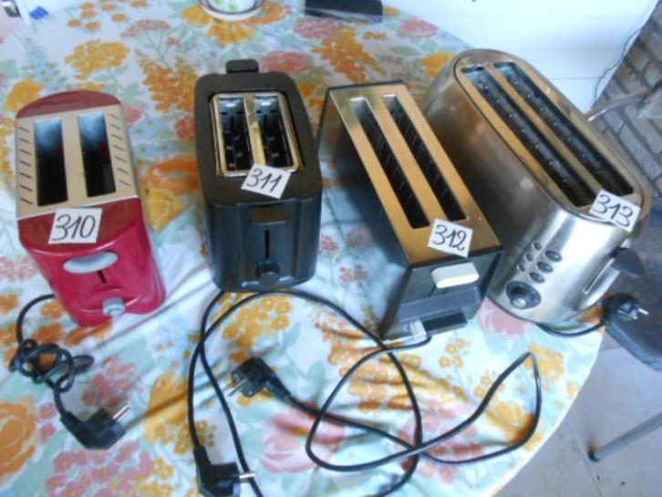 toaster broodrooster Unigro Rowenta Silvercrest, Elektronische apparatuur, Broodroosters, Gebruikt, Uitneembare kruimellade, Ophalen of Verzenden