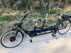 Electrische Huka Copilot tandem te koop, Fietsen en Brommers, Ophalen of Verzenden, Gebruikt