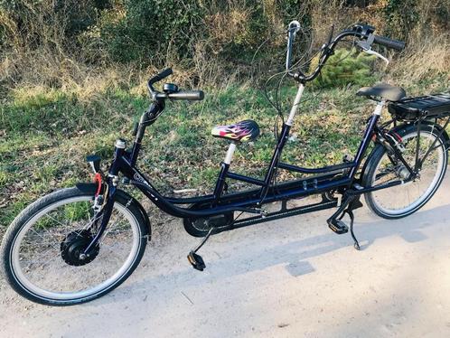 Electrische Huka Copilot tandem te koop, Fietsen en Brommers, Fietsen | Tandems, Gebruikt, Ophalen of Verzenden