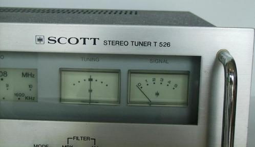 SCOTT STEREO TUNER T-526, Audio, Tv en Foto, Tuners, Gebruikt, Ophalen