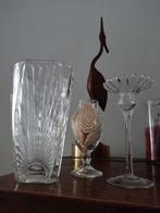 Vase, bougeoir et décoration 3pc, Enlèvement