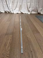 Gordijnrails 140 cm met haakjes, Ophalen, Zo goed als nieuw