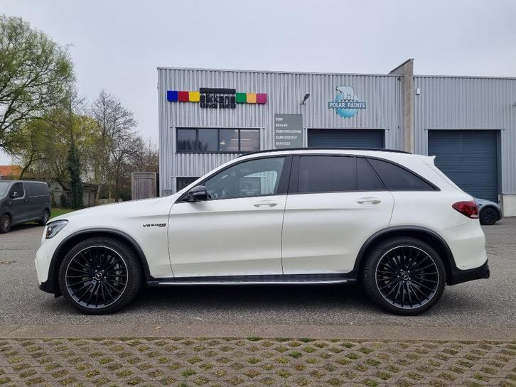 MERCEDES GLC63 AMG - FACELIFT - LICHTE VRACHT - DEALER OHB, Auto's, Mercedes-Benz, Particulier, GLC, 4x4, ABS, Achteruitrijcamera