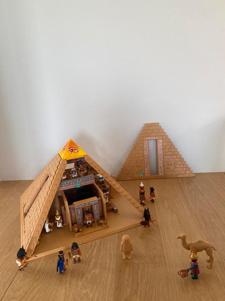 Pyramide Playmobil et nombreux accessoires, Kinderen en Baby's, Speelgoed | Playmobil, Zo goed als nieuw, Ophalen