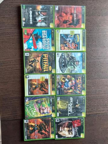  Originele Xbox Games (12 stuks) – met boekjes  beschikbaar voor biedingen