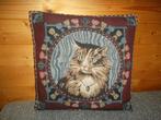 Sierkussen met poes, Ophalen of Verzenden, Nieuw, Vierkant