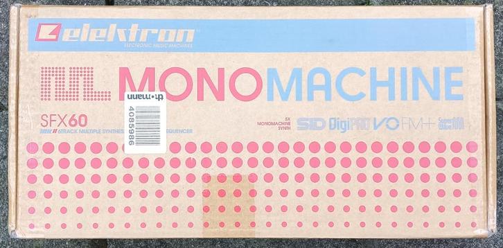 Elektron Monomachine MK2 als nieuw in doos., Muziek en Instrumenten, Synthesizers, Zo goed als nieuw, Overige aantallen, Overige merken