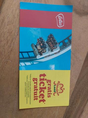 Ticket Bobbejaanland 6 tickets beschikbaar, Tickets en Kaartjes