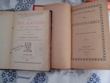 Guido Gezelle 4 bundels,1879 1892 1879 en 1951 beschikbaar voor biedingen