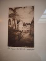 Ets door Louis Rigaux, Antiek en Kunst, Ophalen