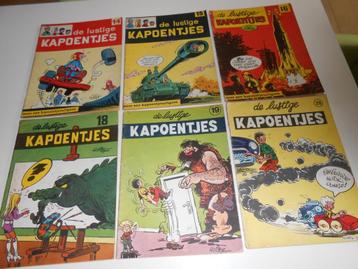 De lustige Kapoentjes 14 , 15 , 16 , 18 , 19 en 20 . beschikbaar voor biedingen