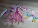 Verkleedkleedje elfje met vleugeltjes, Ophalen, Gebruikt, 110 t/m 116, Meisje