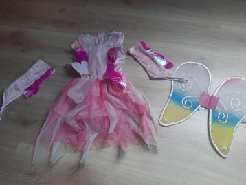 Verkleedkleedje elfje met vleugeltjes beschikbaar voor biedingen