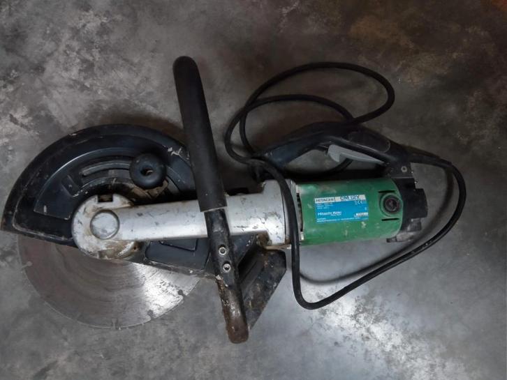 doorslijper hitachi, Doe-het-zelf en Bouw, Gereedschap | Slijpmachines, Gebruikt, Overige typen, 1000 watt of meer, Ophalen