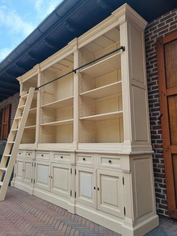 Eiken boekenkast/bibliotheekkast flamant GRATIS LEVERING  beschikbaar voor biedingen