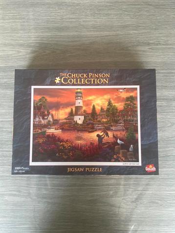Puzzel van 1000 stukjes, Hobby en Vrije tijd, Denksport en Puzzels, Ophalen, 500 t/m 1500 stukjes, Zo goed als nieuw, Legpuzzel