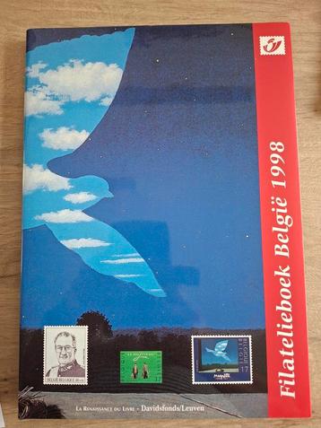 Filatelieboek Belgie 1998 beschikbaar voor biedingen