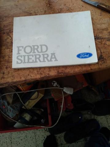 Instructie boekje ford Sierra mk1 beschikbaar voor biedingen
