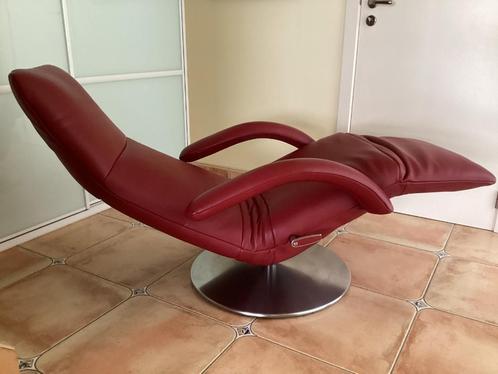 NIEUWSTAAT!Jori relax Yoga(verst.kop), Huis en Inrichting, Fauteuils, Zo goed als nieuw, Leer, Ophalen