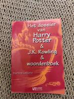 Dossier Harry Potter & J.K. Rowling & woordenboek, Enlèvement ou Envoi, Comme neuf, Martine Letterie