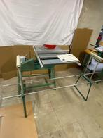 KITY 616 - CIRKELZAAG + VERSTELBARE TROLLEYS + ACCESSOIRES, Ophalen, Cirkelzaag, 600 tot 1200 watt, Zo goed als nieuw