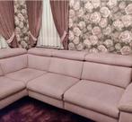 Vieux rose stoffen zetel, Ophalen, Zo goed als nieuw