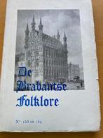 Brabantse folklore nr 53 en 54  jaar 1962, E. Bousse en anderen, Ophalen of Verzenden, 20e eeuw of later, Gelezen