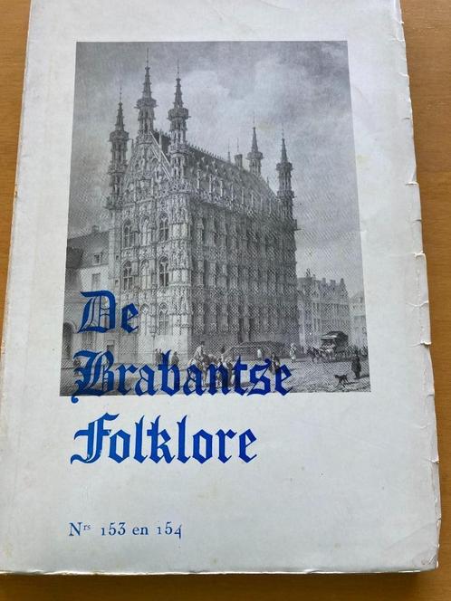 Brabantse folklore nr 53 en 54  jaar 1962, Boeken, Geschiedenis | Nationaal, Gelezen, 20e eeuw of later, Ophalen of Verzenden
