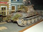 Diorama Panzer V Panther - Echelle 1/35, Diorama, 1:35 tot 1:50, Gebruikt, Ophalen