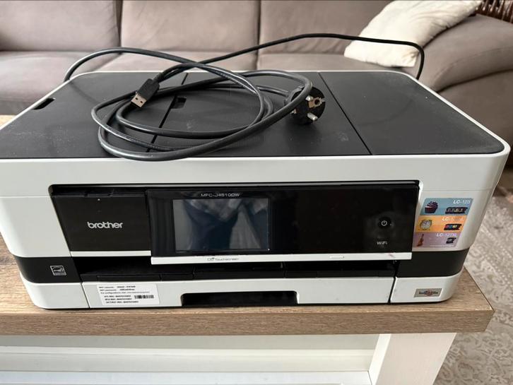 PRINTER brothet Model MFC J4510 DW, Computers en Software, Printers, Zo goed als nieuw, Printer, Faxen, Ophalen