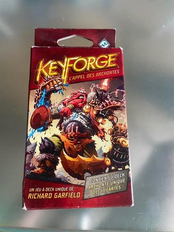 Deck Keyforge L’appel des archontes beschikbaar voor biedingen