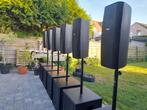 QSC 2x HPR151 + 2x I-282H:per set 1800€, Ophalen, Gebruikt, 1000 watt of meer, P.A.