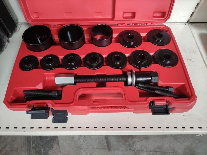 Extracteur de roulement de moyeu de roue avant 19pc, Autos : Pièces & Accessoires, Suspension & Châssis, Enlèvement