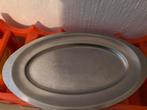 Inox ovalen dienbord/schotel, Antiek en Kunst, Ophalen of Verzenden