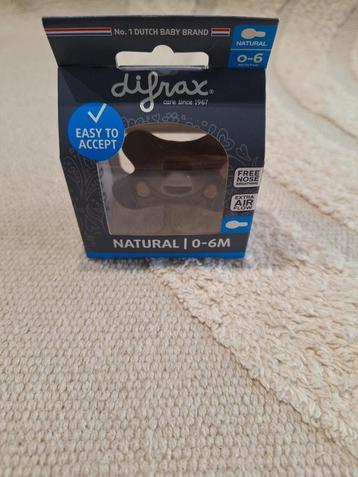 Nieuwe fopspeen Difrax 0-6M vlindervorm beschikbaar voor biedingen