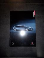 Citroen C6 folder, Livres, Autos | Brochures & Magazines, Enlèvement, Comme neuf, Citroën
