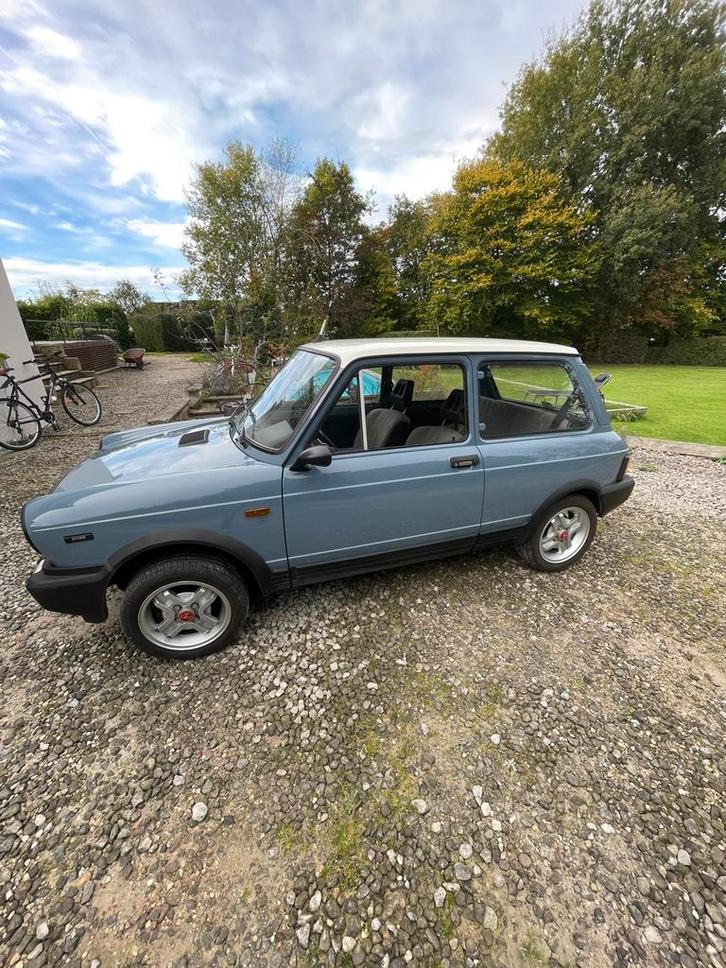 Autobianchi A112 1984, Autos, Oldtimers & Ancêtres, Particulier, Autres marques, Essence, Berline, 3 portes, Boîte manuelle, Bleu