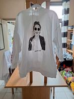 Witte hoodie met fotoprint, Vêtements | Femmes, Pulls & Gilets, Comme neuf, C&A, Taille 42/44 (L), Enlèvement ou Envoi