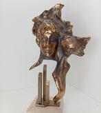 brons beeld kunstwerk 49 cm Richard Richèse, Antiek en Kunst, Ophalen of Verzenden, Brons