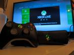 Xbox 360 Slim Trinity zwart RGH2 (250 GB), Games en Spelcomputers, Ophalen of Verzenden