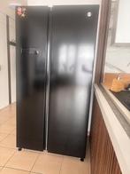 Zwarte Koelkast en diepvries 2-in-1, Elektronische apparatuur, Koelkasten en IJskasten, Ophalen, 200 liter of meer, 60 cm of meer