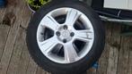 Opel Combo/Corsa C 15" 4x100 velgen met banden, Ophalen, Gebruikt, Band(en)