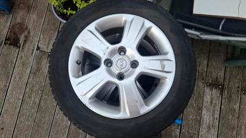 Opel Combo/Corsa C 15" 4x100 velgen met banden  beschikbaar voor biedingen
