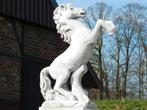 Statue Cheval sur un piédestal - 160 cm - Pierre, Enlèvement ou Envoi, Pierre, Animal