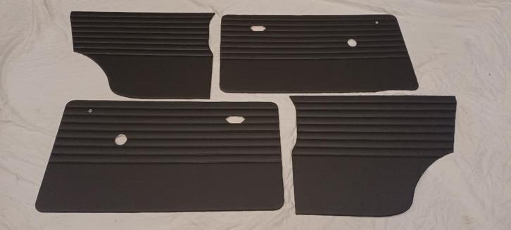 set deurpanelen - MONTE CARLO - zwart - Klassieke Mini, Auto-onderdelen, Interieur en Bekleding, Mini, Oldtimer onderdelen, Rover