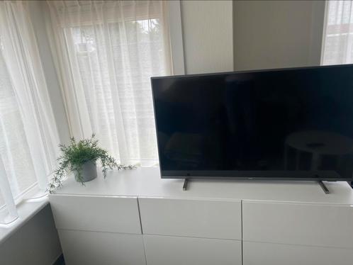 Tv meubel wit, Huis en Inrichting, Kasten |Televisiemeubels, Gebruikt, Minder dan 100 cm, 150 tot 200 cm, 25 tot 50 cm, Ophalen