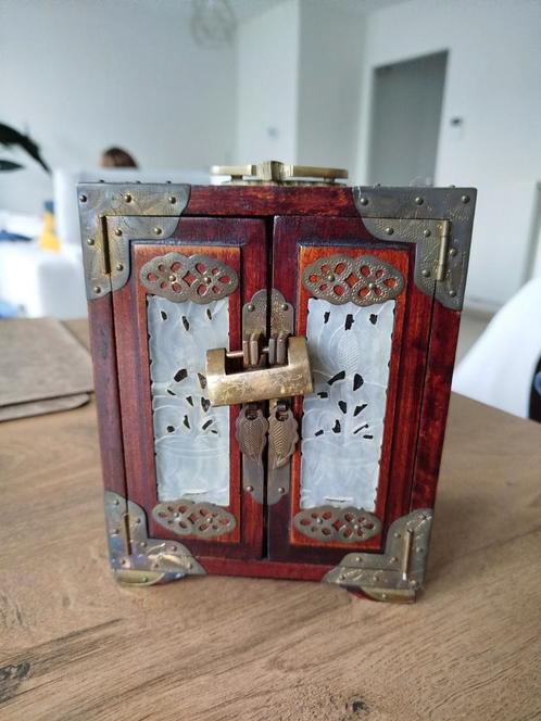 Chinese sieradenkist, Antiek en Kunst, Kunst | Beelden en Houtsnijwerken, Ophalen