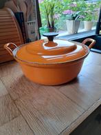 Gietijzeren kookpot Coussance, Huis en Inrichting, Ophalen of Verzenden, Zo goed als nieuw