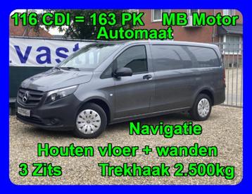 Mercedes-Benz Vito 116 /23.865 € + TVA /163 CH/Navi/aut. disponible aux enchères