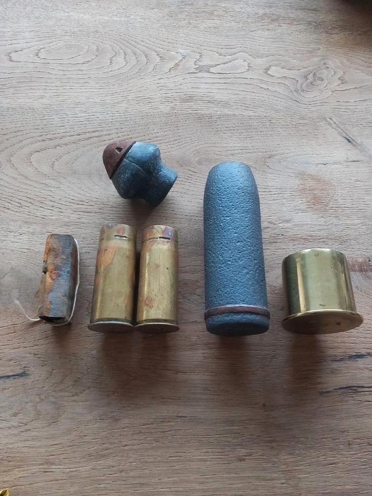 Rare lot de Hulzen allemands vides, etc. WW1, original, Collections, Objets militaires | Général, Marine, Enlèvement ou Envoi